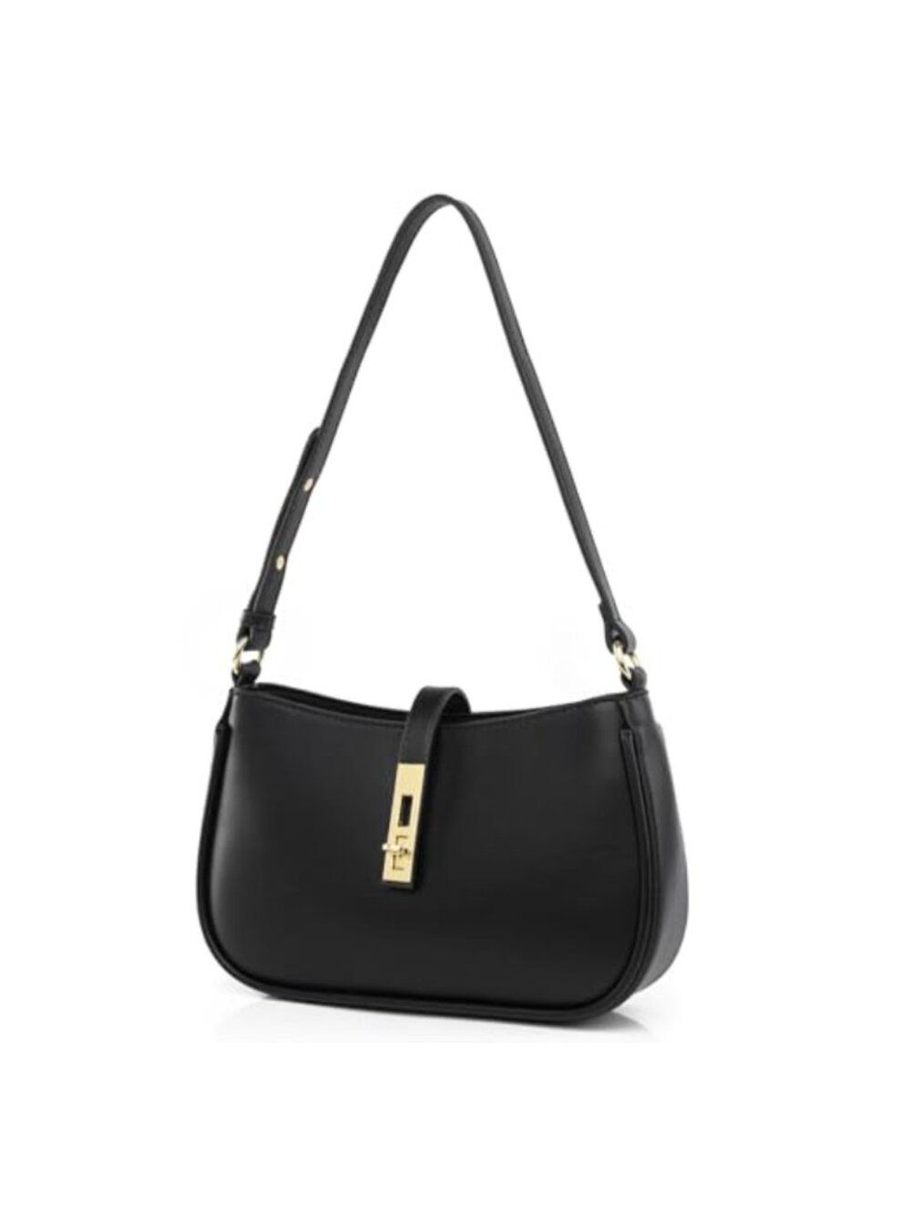Women's PU Leather Hobo Shoulder Bag - Adjustable Strap
